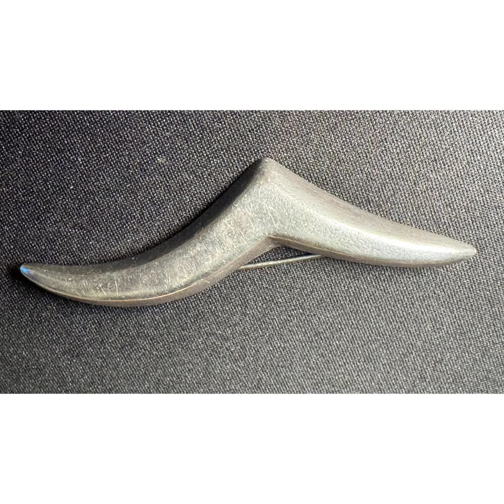 925 Sterling Vintage Taxco Bird Brooch 10g